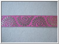 Borte M. Schn�rkeln Gold-Rosa