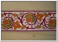 Traumborte Mittelalter Perlmutt-Bordeaux-Rost-Oliv
