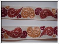 Borte Creme Bordeaux Schn�rkel
