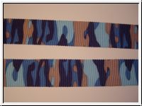 Borte Rips Camouflage Blau