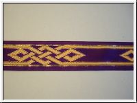 Keltischer Knoten Lila Violett Gold Mittelalter