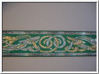 Keltisches Motiv Gr�n Gold Silber