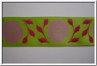 Jacquard Borte Mandala Gr�n Pink Rosa