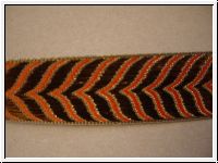 Jacquardborte Rot Bronze
