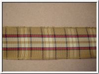 Schotten Karo Mocca Beige Bordeaux