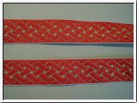 Keltischer Knoten Rot-Gold