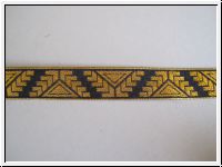 Mittelalter Borte Schwarz Gold