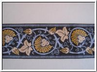Traumborte Mittelalter Schwarz Blaugrau Mocca Beige