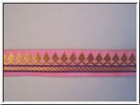 H�bsche Borte Gold Pink Lila=�1.19/m