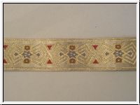 Mittelalter Borte Ornamente Gold