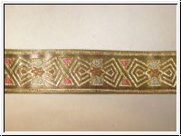 Mittelalter Borte Ornamente Gold