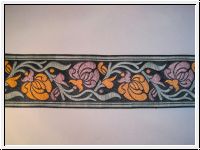 Jacquardborte Art Nouveau Jugendstil