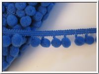Pomponborte Bommelborte Blau ∅ 1cm
