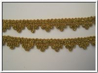 Klassische Borte in Hellem Gold