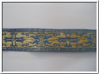 Mittelalter Borte Gold Blau