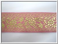 Elegante Rankenborte Rosa Gold