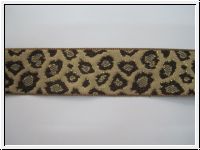 Borte Panther Beige Braun Gold