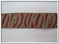Borte Tiger Kitt Bordeaux Gold