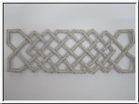 Gro�e Applikation Keltischer Knoten Silber Boullion
