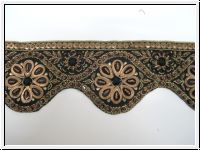 Exquisite Borte Schwarz Gold Kupfer