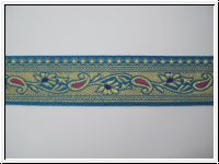 Paisley Borte T�rkis Gold
