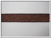 Paisley Borte Bordeaux Kupfer