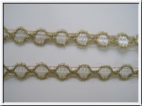 Medaillon Borte Gold Weiss