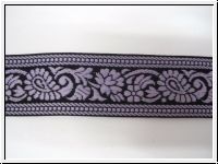 Paisley Borte Schwarz Flieder