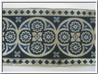 Mittelalter Borte Gold Blau Breit