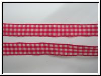 Vichy-Karo Weiss Pink=0,80�/m