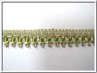 Zarte Gimpe Gold Olivgr�n