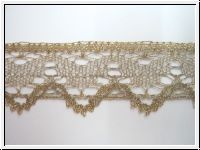 Hauchzarte Spitze Gold
