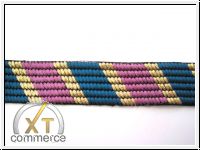 Borte Gestickt Diagonalstreifen