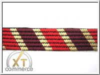 Borte Gestickt Diagonalstreifen