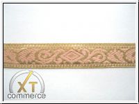 Feine Borte Gold Rosa