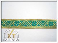 Feine Borte Gold T�rkis