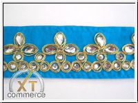 Edle Borte In T�rkis Gold Kristall