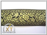 Borte Ranken Schwarz Gold