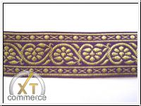 Ranken Borte Lila Gold