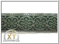 Mittelalter Borte Gr�n Silber