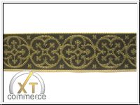 Mittelalter Borte Braun Gold