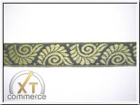 Borte M. Schn�rkeln Gold Grau