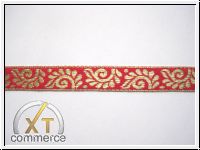 Borte  Schn�rkel Gold Fuchsia