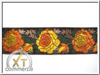 Borte Mit Rosen Orange, Gelb Gr�n Altgold