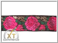 Borte Mit Rosen Fuchsia Gr�n Altgold