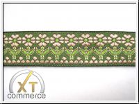 H�bsche Bumenborte Olivgr�n Altgold