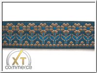 H�bsche Bumenborte Blaut�ne Altgold