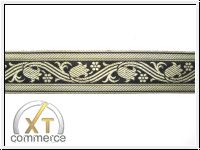 Borte Schwarz Gold Ranken