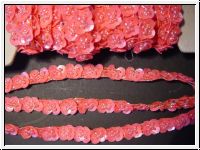Paillettenborte Bl�mchen Pink