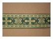 Mittelalter Borte Kreuze Gold-Gr�n